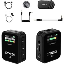 Synco WAir-G2-A1 Ultracompact Digital Wireless Microphone for Mirrorless/DSLR Cameras