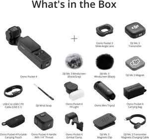 DJI Osmo Pocket 4 Creator Combo
