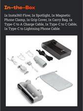 Insta360 Flow Smartphone Gimbal Stabilizer Creator Kit