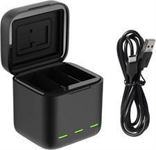 TELESIN Battery Charger for GoPro Hero 9 / 10 / 11 / 12