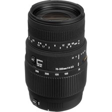 Sigma 70-300mm f/4-5.6 DG Macro Lens for Canon EOS