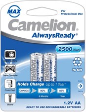 Camelion Rechargeable AA batteries 2500 mAh