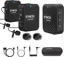 Synco WAir-G1-A2 Ultracompact 2-Person Digital Wireless Microphone System for Mirrorless/DSLR Cameras