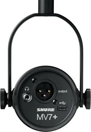 Shure MV7+ Podcast Dynamic Microphone