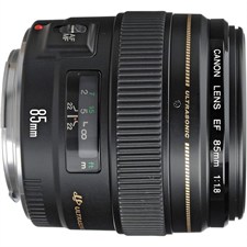 Canon EF 85mm f/1.8 USM Lens