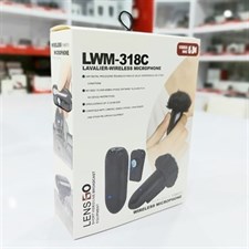 Lensgo LWM-318C 20-Channel UHF Omnidirectional Wireless Lapel Mic
