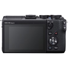 Canon EOS M6 Mark II Mirrorless Digital Camera with 15-45mm Lens and EVF-DC2 Viewfinder