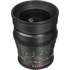 Samyang 35mm T1.5 VDSLRII Cine Lens for Nikon F Mount