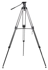 Kingjoy VT-2500 Professional Heavy Duty Aluminium Video Tripod Kit with Fluid Video Head