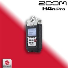 Zoom H4n Pro 4-Input / 4-Track Portable Handy Recorder with Onboard X/Y Mic Capsule
