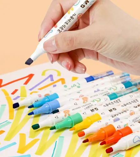 M&G APMT341 Kids Washable Dual Tip Markers 12/24/36/48 Colours