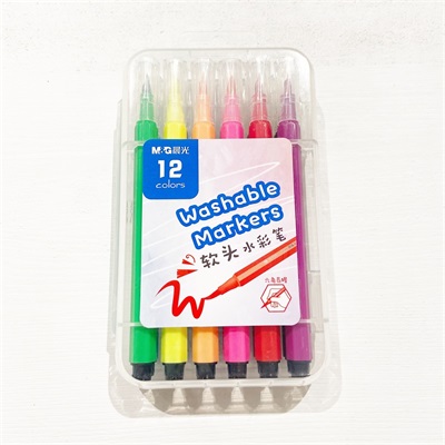 M&G ACP901B2 Washable Colour Markers 12 Colours