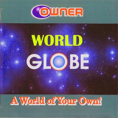 Owner Spinning Political Globe with Stand