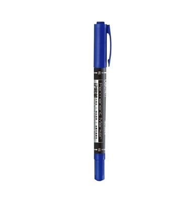 Deli EU6824 Dual Tip Permanent Marker