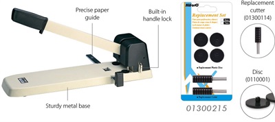 KW-triO 09330 190 Pages 2-Hole Heavy Duty Power Punch Machine