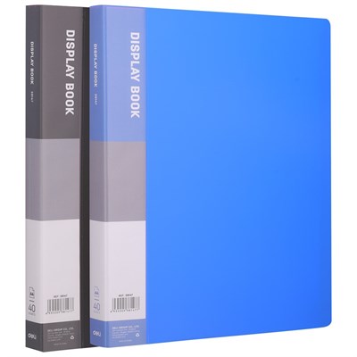 Deli Clasic Series E38147 A4 40 Pocket Display File