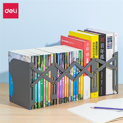 Deli E78630 Retractable Book End