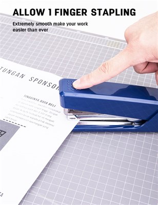Deli E0466 24/6 Effortless Quarter Strip Stapler
