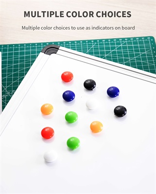 Deli E7824 Universal Magnetic Board Magnets 20MM 12 Pieces