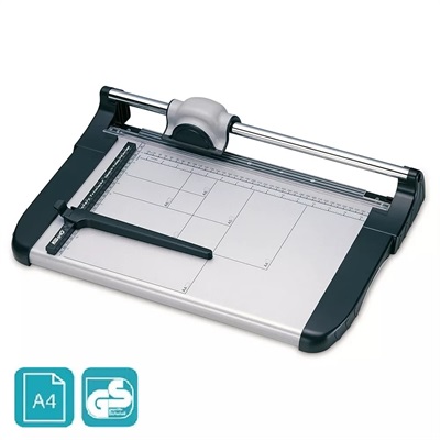 KW-triO 13018 Rotary Paper Trimmer A4 Metal Body 15 Sheet