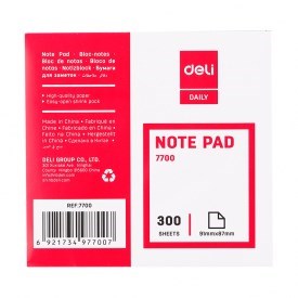 Deli E7700 Note Pad 91×87mm