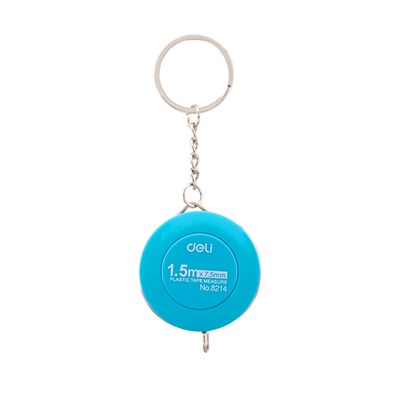 Deli E8214 Plastic Measuring Tape 1.5 m  with Keychain