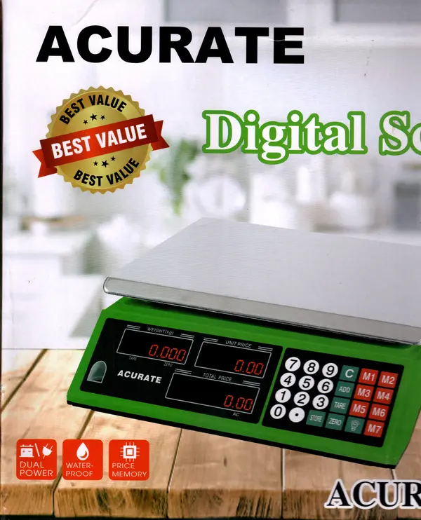 China ACU-WB Acurate Digital Computing Weight Scale 1gm to 30Kg