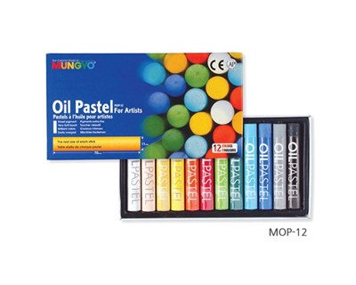 MUNGYO Regular Size Oil Pastels for Artists MOP