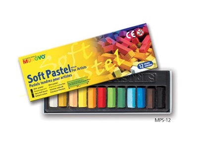 MUNGYO Half Size Soft Pastels for Artists MPS