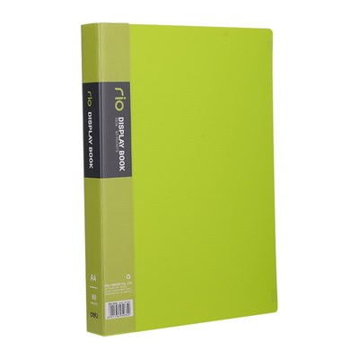 Deli Rio Series E5035 A4 60 Pocket Display File