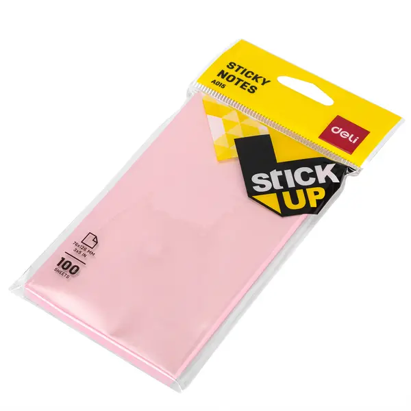 Deli EA00552 Pastel Sticky Notes 3x5 Inches