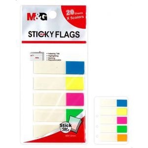 M&G YS-98 Neon Sticky Flags 5 Colours 