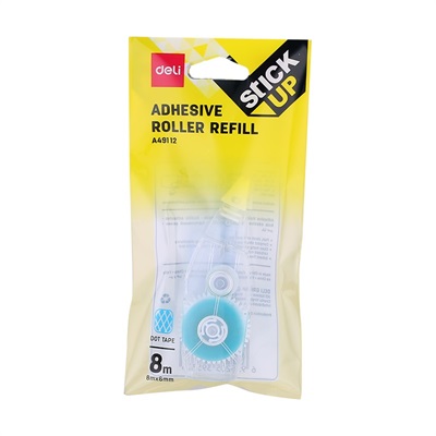 Deli EA49112 Adhesive Correction Roller Refill 6 mm x 8 m