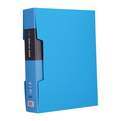 Deli Rio Series E5037 A4 100 Pocket Display File