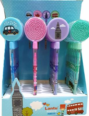 Lantu LT-1302 Labyrinth/Maze Game Shape Non-Sharpening Pencil