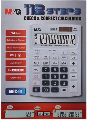 M&G ADG9875911 MGC-01 12-Digits Desktop Calculator