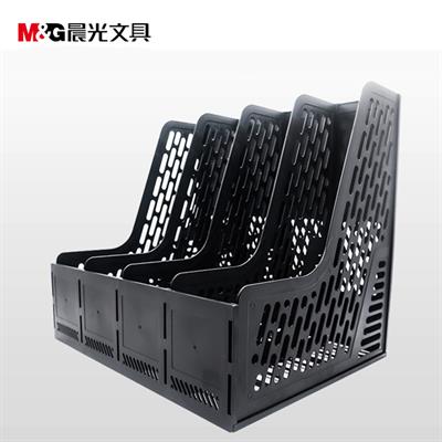 M&G ADMN4398 Plastic Magazine Holder 4 Compartments