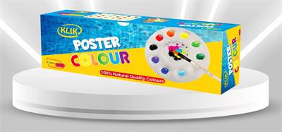 Apex KP-1112 Klik 12 Poster Colour Set