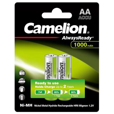 Camelion HR6 Re-Chargeable AA 1000 mAh Battery (Pencil Cell)