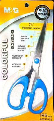 M&G ASS91435 Precision Ergonomic 7.5" / 195mm Scissors 01 Piece