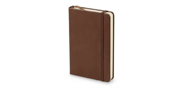 Boss 18-077 B5 PU Leather Office Notebook with Elastic Strap - 160 Pages