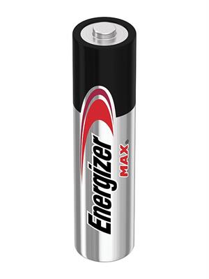 Energizer E92BP15+5 Max Alkaline AAA Battery x 20 Blister Pack (Pencil Cell)