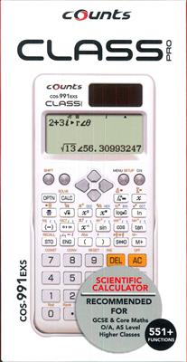 Counts COS-991EXS Class Pro Scientific Calculator for Cambridge Students 551+ Functions