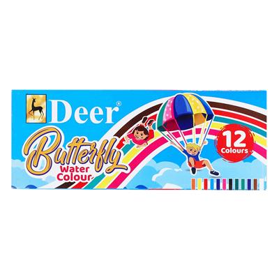 Deer 3-2-012 Butterfly Water Colour 12 Colours