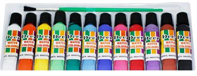 Deer 40012 12 Water Colour Tubes