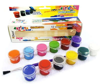 Deer 60028 Artista 12 Poster Colours
