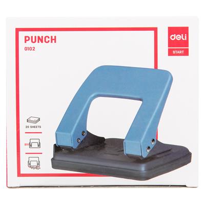 Deli E0102 20 Pages Metal 2-Hole Punch Machine