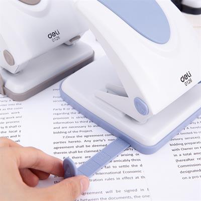 Deli E0126 35 Pages Metal 2-Hole Punch Machine