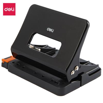 Deli E0142 25 Pages Effortless Metal 2-Hole Punch Machine