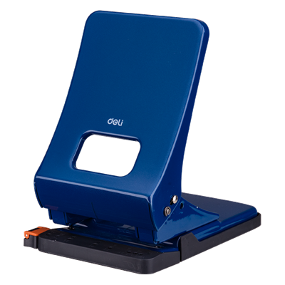 Deli E0143 45 Pages Effortless Metal 2-Hole Punch Machine